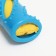 Large 3-layer stick, tpr+nylon+PVC, 30 x 4.5 cm, blue/yellow