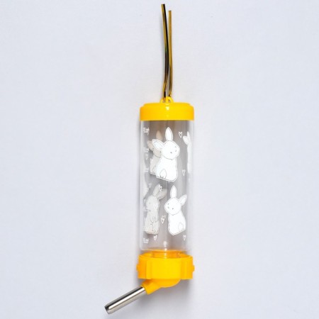 Drill for rodents "Rabbits", 125 ml, 12.5x4.5 cm, Mix of flowers-5