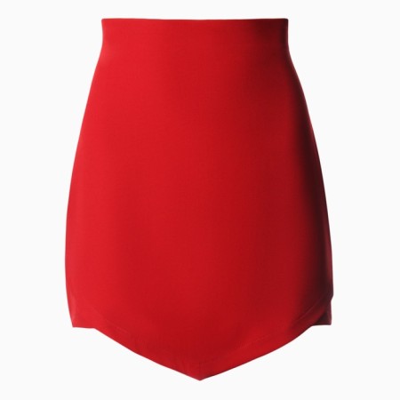 Women's skirt Minaku: Casual Collection Red color, rr 44-6