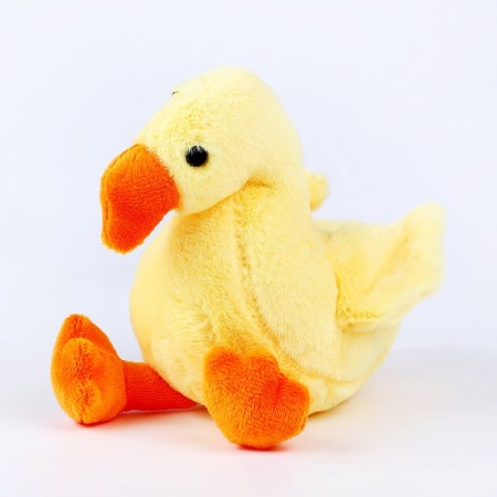 Soft toy "duck", on a key fob, 13 cm, mix color-3