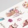 Stick Paper "Forest Deer" set of 6 sheets 18.6x10 cm