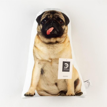 Decorative Ethel pillow "Pops" 29x40 cm, velor, 100% p/e-4