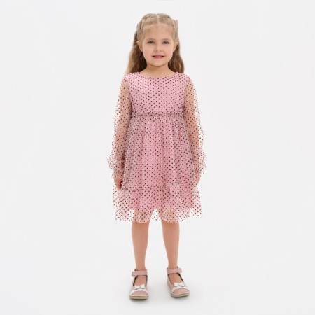Dress grid KAFTAN, p. 34 (122-128 cm), pink-5