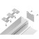 Profile aluminum overhead/suspended Ambrella Illumination Profile System, GP2500wh, 2000x25x25 mm, white, matte dial