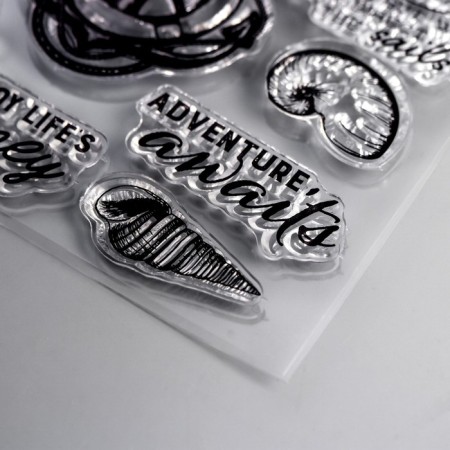 Stamp for creativity Silicon "Sea Adventure" 21x15 cm-1