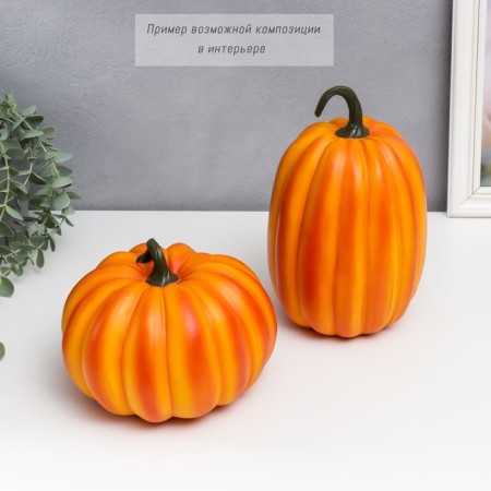 Polystone souvenir "Vitamin pumpkin" 23x15x15 cm-4
