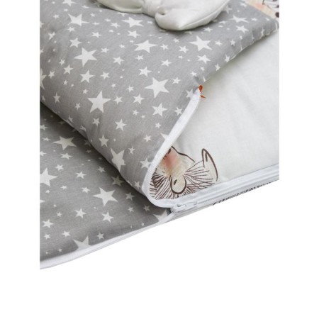 Baby sleeping bag, printer crumbs hedgehog-3