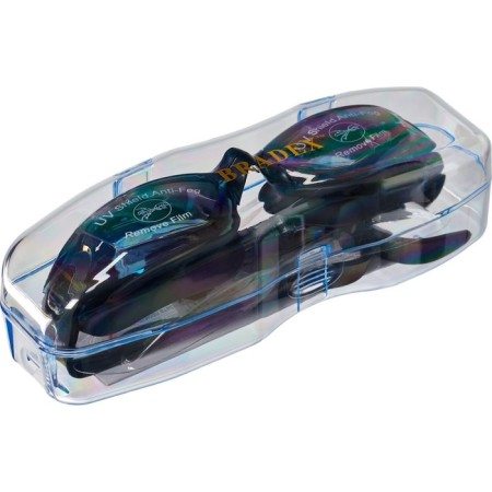 Bradex swimming glasses, series “Comfort+”, Black, Linza-Product Lens-12