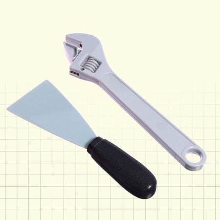 A set of tools "Master", works from batteries, 23 elements-10