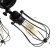 Loofer chandelier 5he27 40W Black 50x50x14.5cm BayerLux