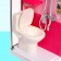 A set of furniture for the puppet "Bathroom", bathroom, sneake