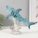 Souvenir Polystone "Coral Rif. Shark on the stand" 29x14.5x20.5 cm
