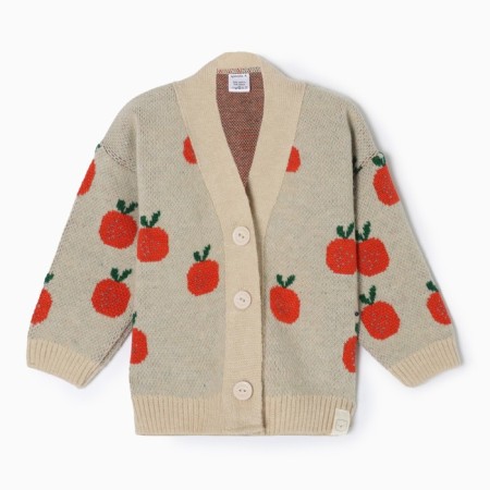 Cardigan Kroshka I'm Orange, R.68-74, Milk