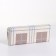 Magnet glass case, length 16 cm, beige color