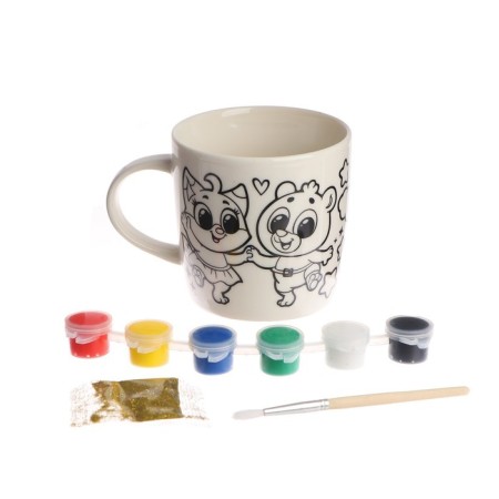 Mug for painting "The best", 300 ml-3