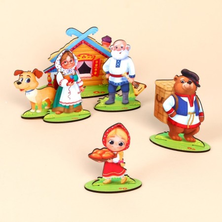 Table theater "Masha and the Bear"-5