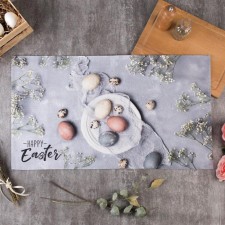 Ethel towel with Easter 40x73 cm, 100% HL, sarzha 190 g/m2