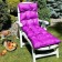 Willy pillow, size 42x148 cm, purple color
