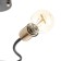 Ripley chandelier 8he27 40w black and gold 60x60x40 cm