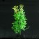 Silicone aquarium plant, glowing in the dark, 8 x 19 cm, green