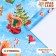 New Year. Paper packaging New Year's glossy "squirrels", 70 x 100 cm.