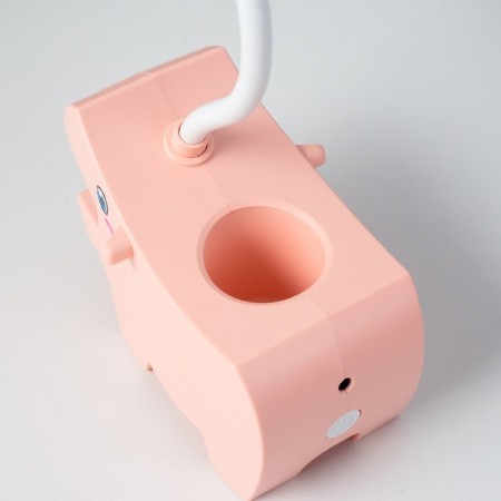 Hippo "Hippo" LED USB AKB Pink 7.5x13x29 cm Risalux-8