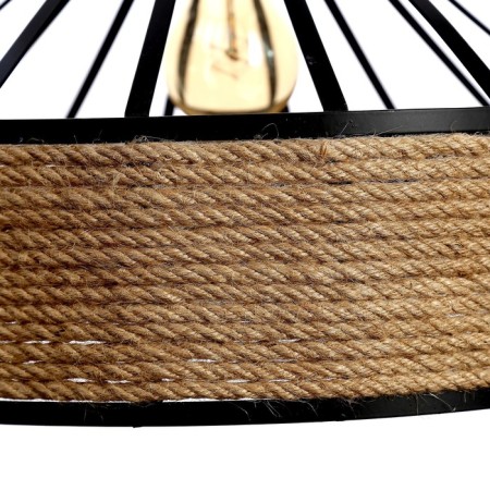 Bayerlux suspension of Bayerlux "Düssel" 1x40W E27 black 30x30x120 cm-5