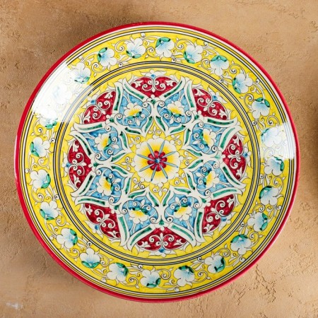 Largan Rishtan ceramics "Flowers", 42 cm, mix-5