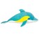 Soft toy All ABOUT NATURA "Sea Obsiders", "Dolphin", 40cm