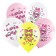Shar Latex 12 "" Duck La ", pastel, 2-sided, set 50 pcs., Mix