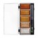 Watercolor paints, pearl, + brush, in a plastic box, 5 colors