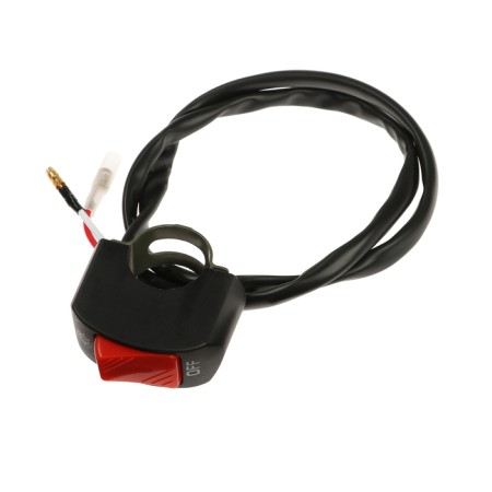 Cartage motorcycle keypad on the steering wheel, plastic, 2 modes, wire 30 cm-1