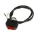Cartage motorcycle keypad on the steering wheel, plastic, 2 modes, wire 30 cm