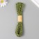 Yarn 100% cellulose "Softino Raffia Color Melange" Washed, green meadow 10m ± 2m