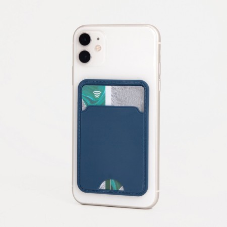 Cartholder on the phone, the color is blue
