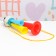 Dudka fan children's "Horn - football", plastic, 19 cm, mix