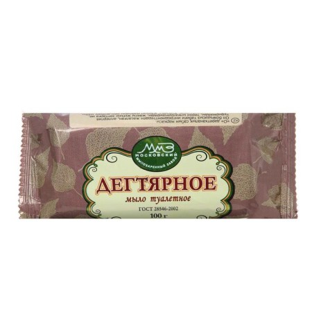 Soap toilet, tar, in packaging, 100 g