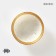 Porcelain saucer Magistro poursephona, 90 ml, d = 9.2 cm, beige color