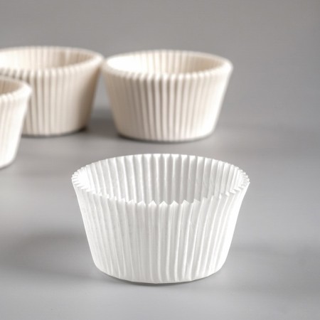 Baking shape white, 5 x 3.5 cm