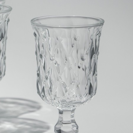 A set of fuepers "Aphrodite", glass, d = 8 cm, h = 16 cm, 210 ml, 6 pcs-2