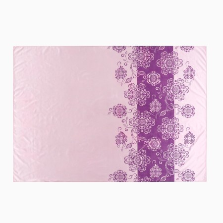 Rose pink flamingos 140x140cm, knitwear, PE100%-4