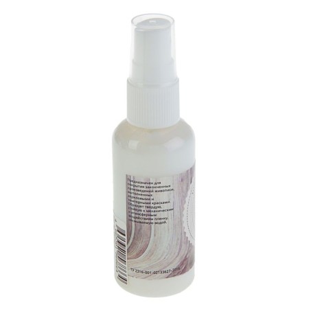 Acrylic matte varnish, water -based 50 ml, (spray) Wizzart Spray, frost -resistant-1