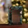 Gift box, with a window, the team "Merry Christmas", 21 x 15 x 7 cm
