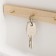 Keywood tree 6 hooks "grid-triangle" 19.5x5x26 cm
