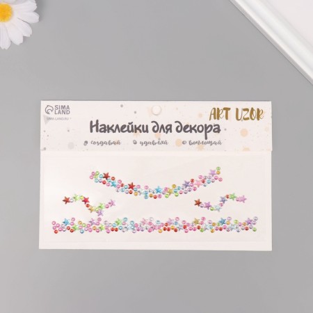 Sticker Plastic Rhocker "Choker from Stars" 11.6x18 cm