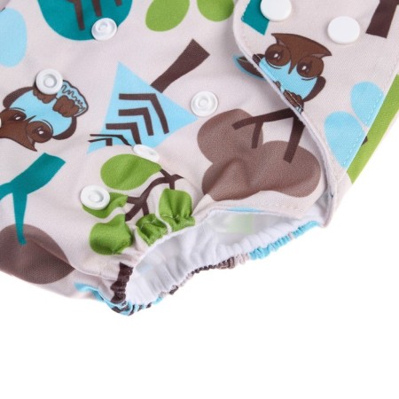 Reusable diaper "owl"-6