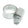 Chervyeric zein clamp, non-heating carriage, diameter 8-12 mm, width 9 mm, galvanized