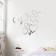Interior stickers "hearts", mirror, decor on the wall, set 12 pcs, pcs 5.5 - 14.6 cm