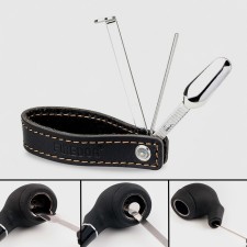 Tool for tobacco tubes 4 in 1: stand, scraper, seal, through needle, l-5 cm