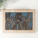 Casket wood 6 divisions "Mushrooms" beige-blue 17x24x7 cm